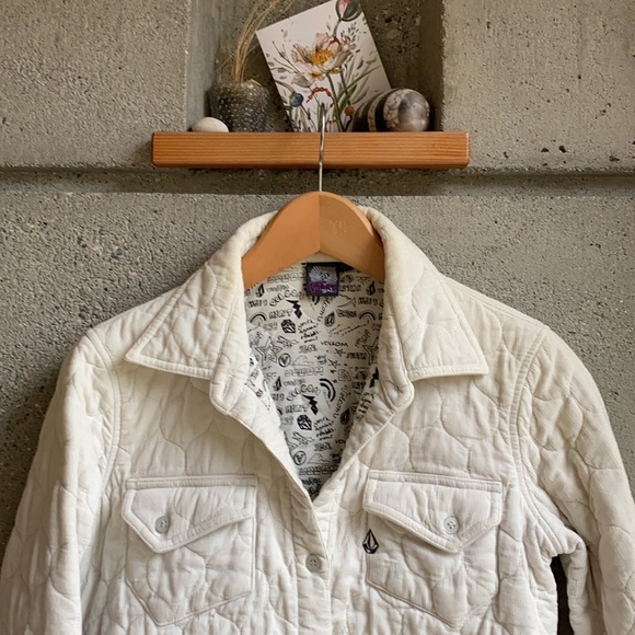 RARE Volcom Quilted MicroCord Jacket / Shacket - Picture 3 of 14